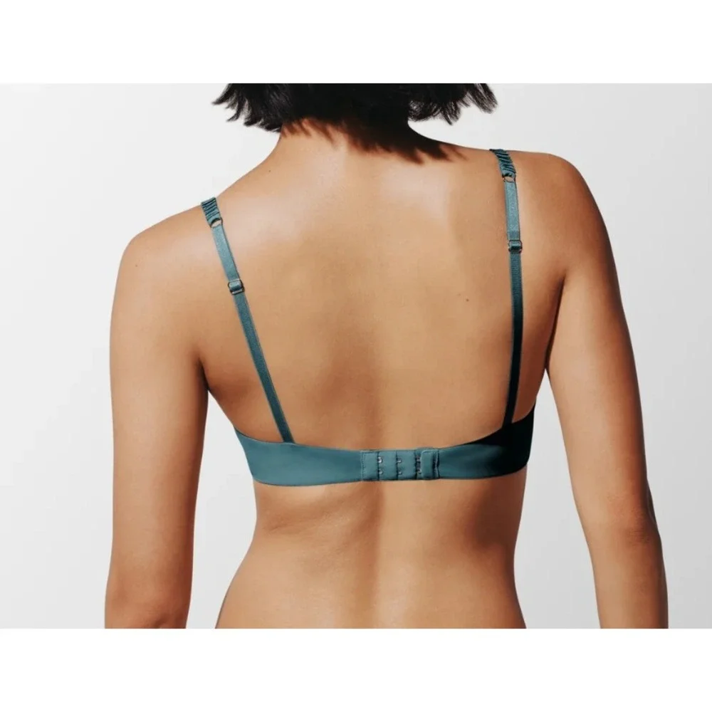 Thirdlove, 24/7 Classic T-Shirt Bra, 40C, Teal,‎ Comfort, Flexible Underwire